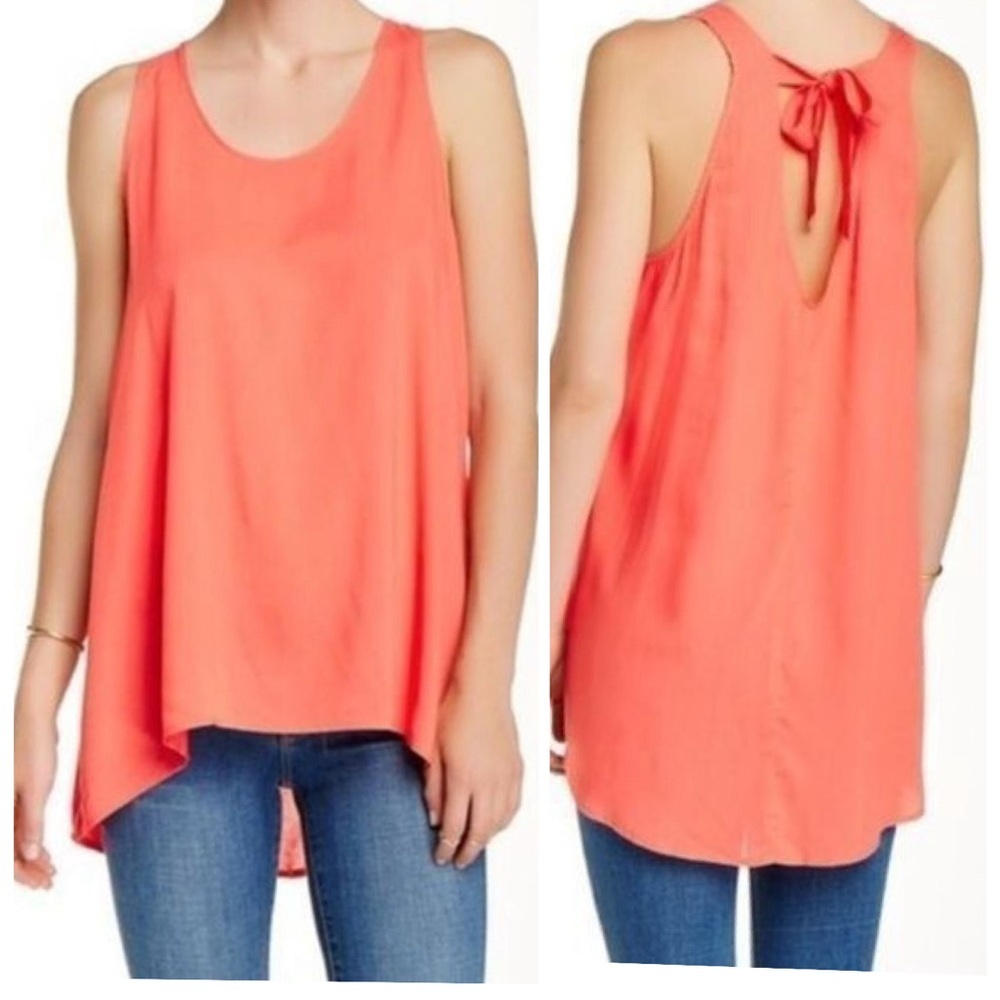 14th & Union Sleeveless Coral Tank Top size X-Large